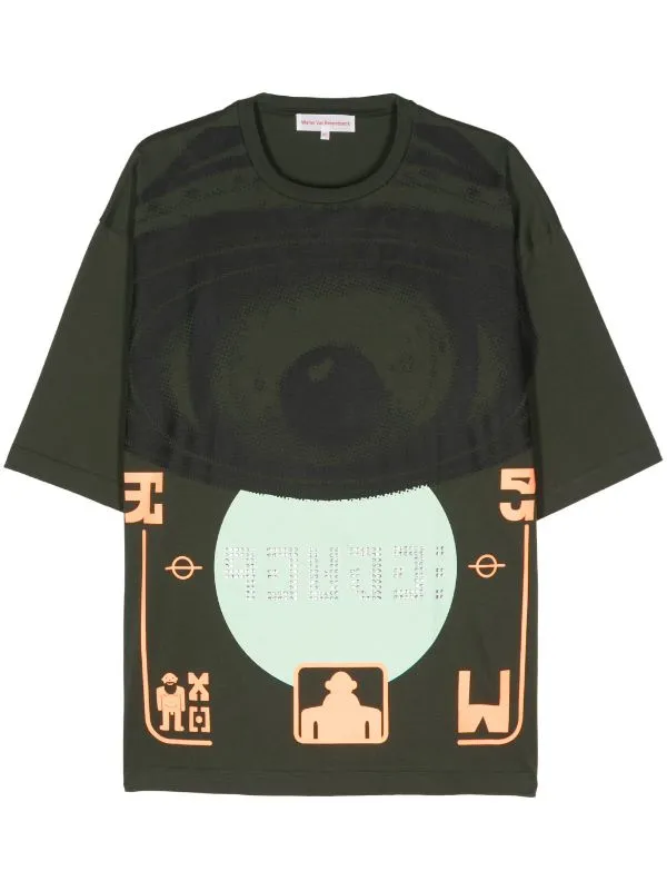 Henrik Vibskov Boutique PeaceT Oversized 8211 Rifle Green Men Tops