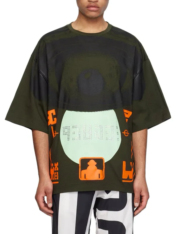 Henrik Vibskov Boutique PeaceT Oversized 8211 Rifle Green Men Tops