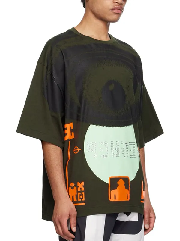 Henrik Vibskov Boutique PeaceT Oversized 8211 Rifle Green Men Tops