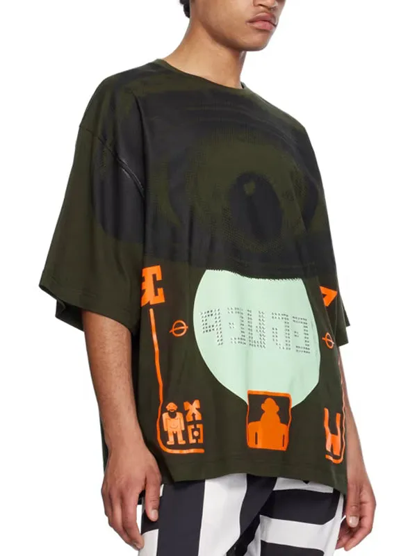 Henrik Vibskov Boutique PeaceT Oversized 8211 Rifle Green Men Tops
