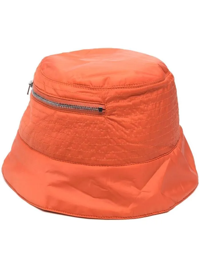 Henrik Vibskov Boutique Pocket Bucket Hat 8211 Orange Men Hats and Gloves