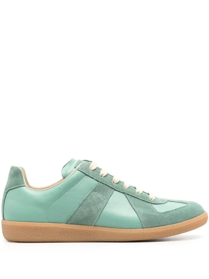 Henrik Vibskov Boutique Replica LowTop Sneakers 8211 Mint Green Men Sneakers