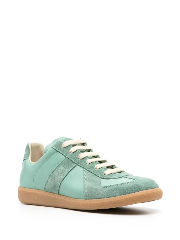 Henrik Vibskov Boutique Replica LowTop Sneakers 8211 Mint Green Men Sneakers