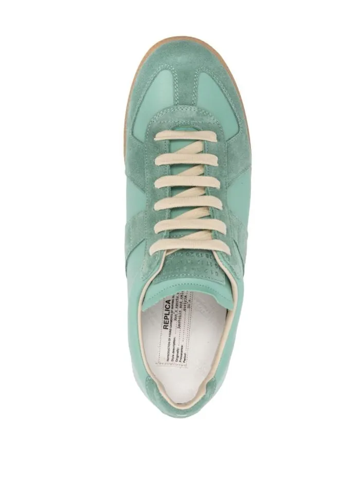 Henrik Vibskov Boutique Replica LowTop Sneakers 8211 Mint Green Men Sneakers