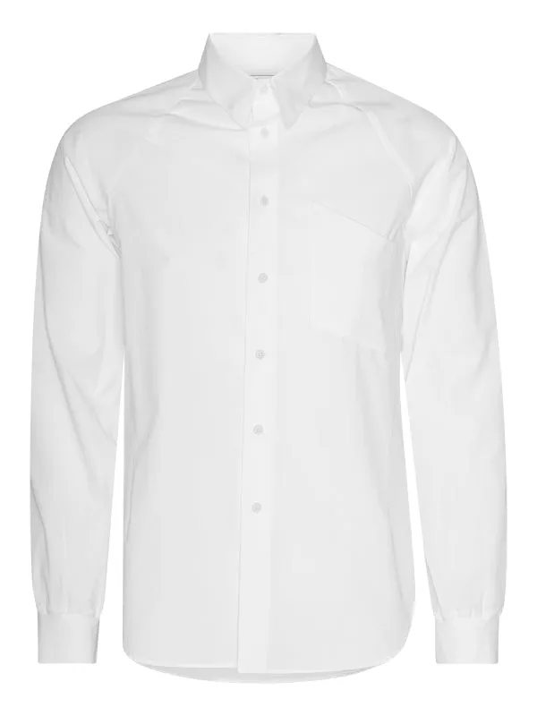 Henrik Vibskov Boutique Rowan Cotton Shirt 8211 White Men Shirts