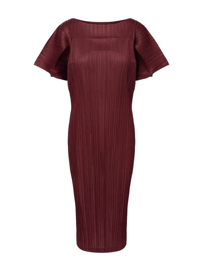 Henrik Vibskov Boutique SS23 Route Dress 8211 Burgundy Women Dresses