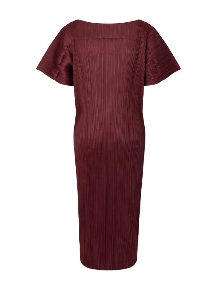 Henrik Vibskov Boutique SS23 Route Dress 8211 Burgundy Women Dresses