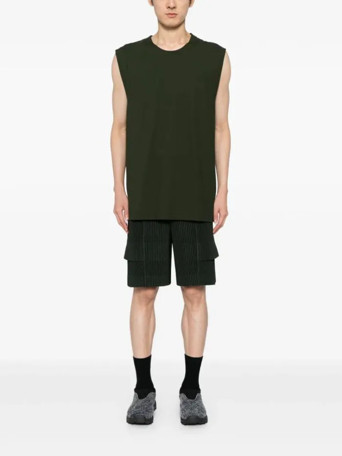 Henrik Vibskov Boutique SS24 Cargo Pleats Pants 8211 Deep Green Men Pants