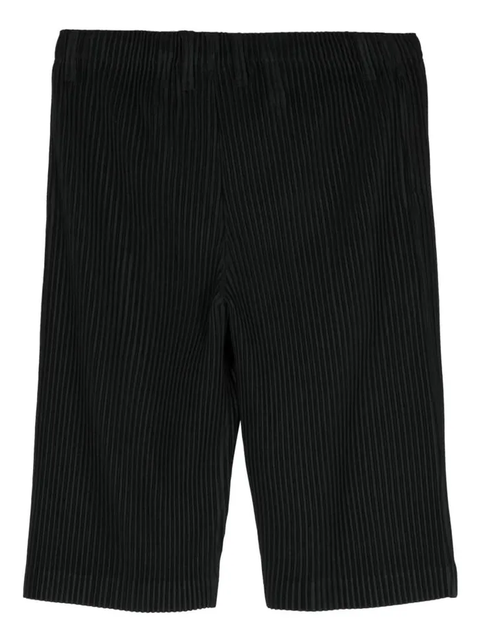 Henrik Vibskov Boutique SS24 Tailored Pleats Shorts 8211 Black Men Shorts