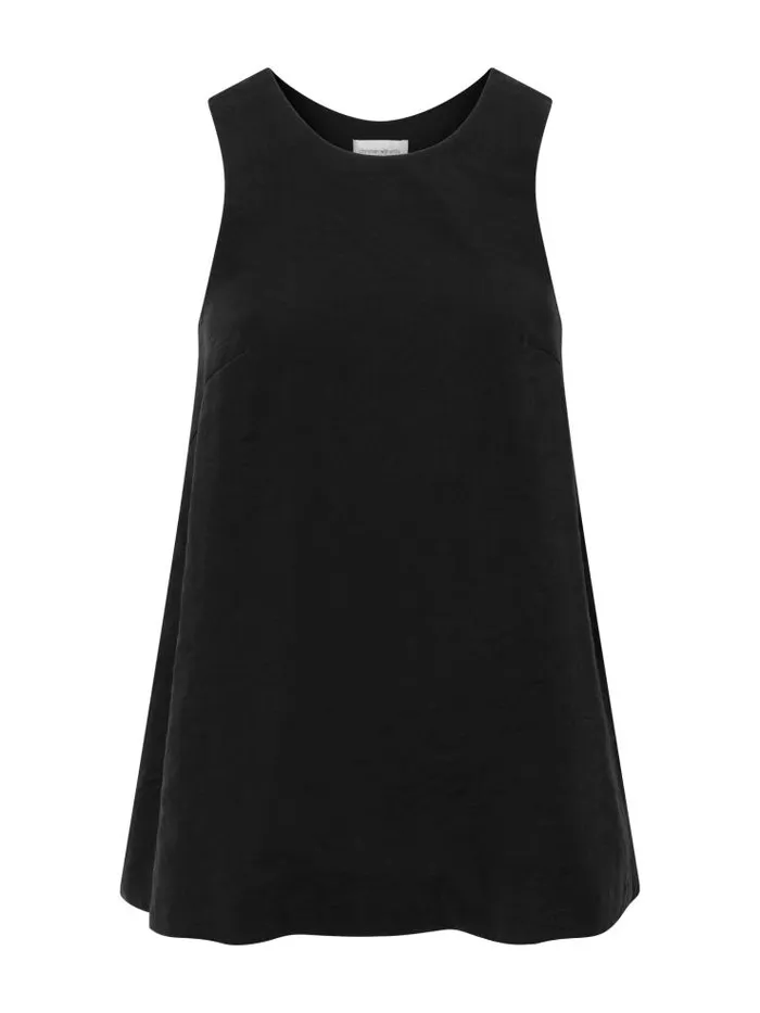 Henrik Vibskov Boutique Tattia Tanktop 8211 Black Women Tops