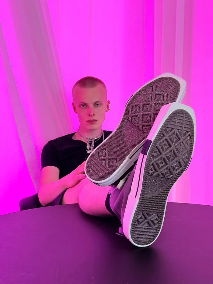 Henrik Vibskov Boutique Turbodrk Laceless Sneakers 8211 Dust Men Sneakers