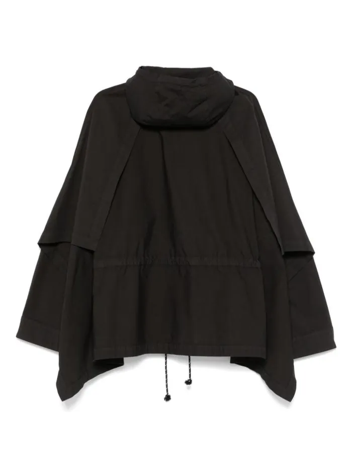Henrik Vibskov Boutique Uncut Short Parka 8211 Black Men Jackets and Coats
