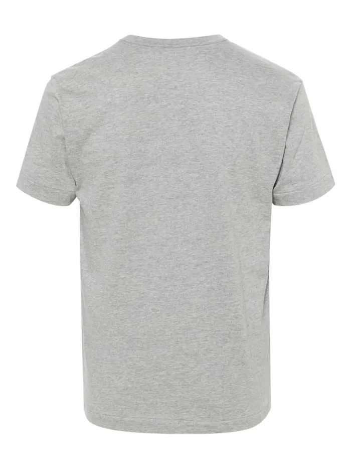 Henrik Vibskov Boutique Unisex Short Sleeve TShirt Black Heart 8211 Grey Men Tops