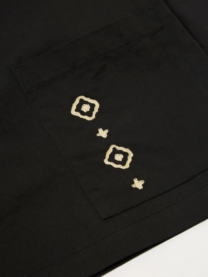 HHV X Kyoto Work Jacket In Black Twill Men Universal Works Jackets