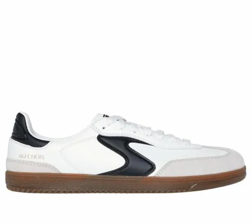 Hotshot 8211 Kickoff White Black Women SKECHERS Lace Up