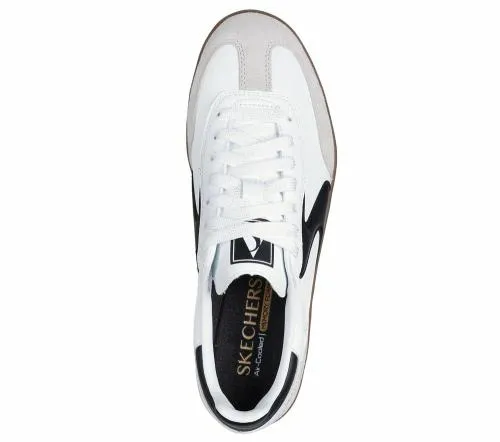 Hotshot 8211 Kickoff White Black Women SKECHERS Lace Up