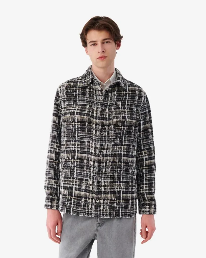Jackets and Coats Men IRO KHOLSON TWEED OVERSHIRT