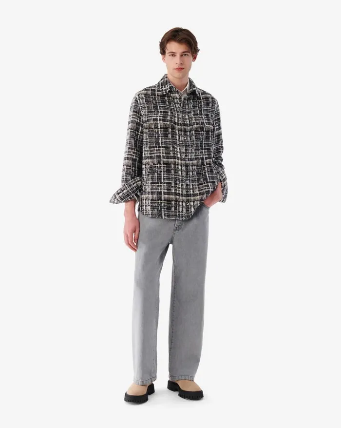 Jackets and Coats Men IRO KHOLSON TWEED OVERSHIRT