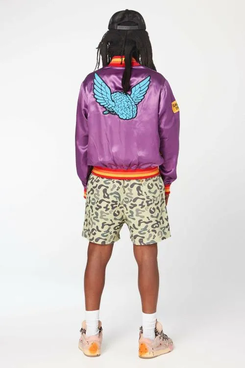 Jackets Men Gallery Dept MVP SATIN JACKET Purple
