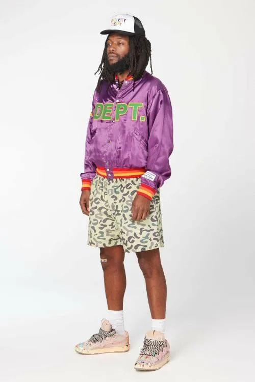 Jackets Men Gallery Dept MVP SATIN JACKET Purple