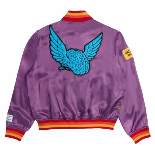 Jackets Men Gallery Dept MVP SATIN JACKET Purple