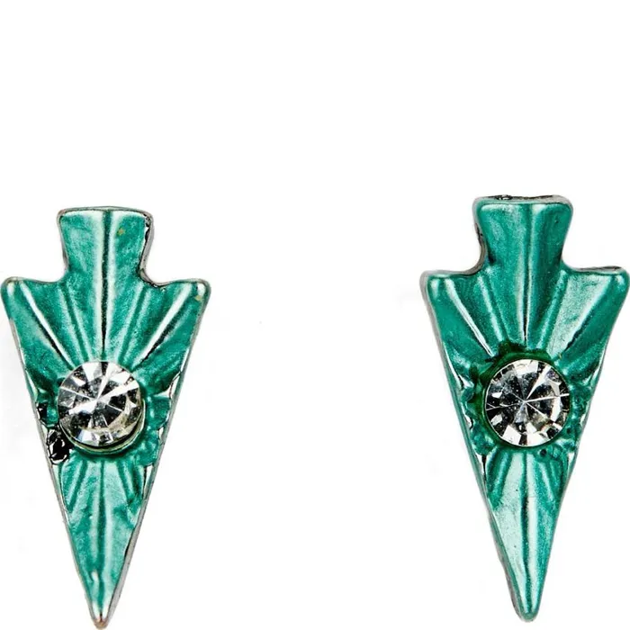 Jewelry Women Justin Boots Justin Arrowhead Earrings Turquoise