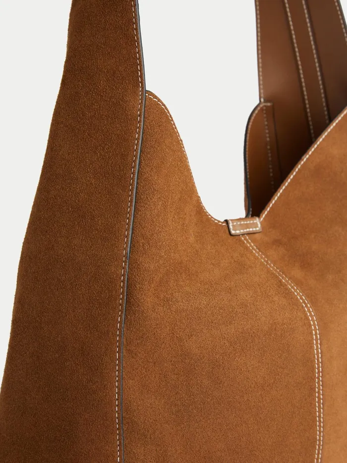 Jigsaw Bags and Clutches Women Heckfield Suede Tote Cream