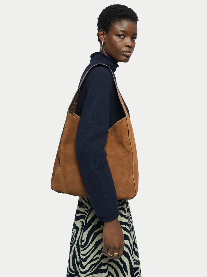 Jigsaw Bags and Clutches Women Heckfield Suede Tote Cream