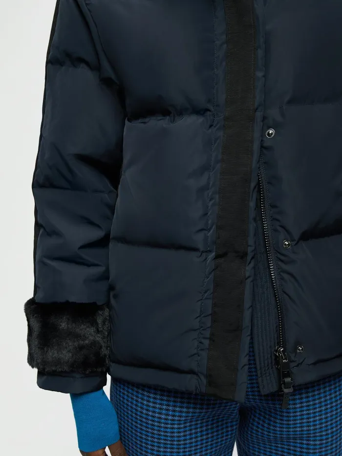 Jigsaw Coats Women Eden Eco Down Puffer Blue