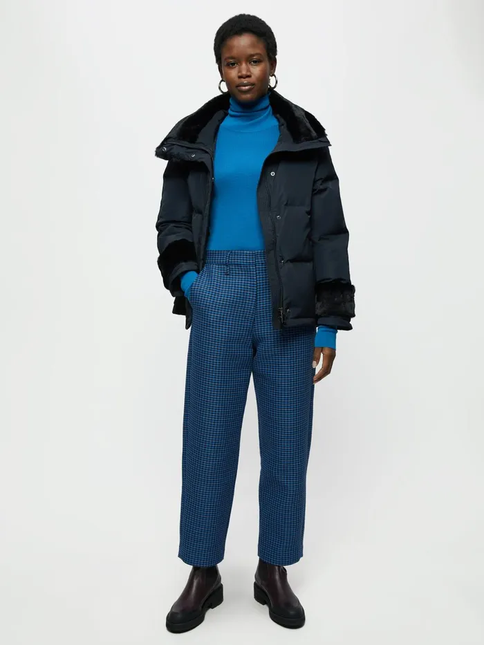 Jigsaw Coats Women Eden Eco Down Puffer Blue