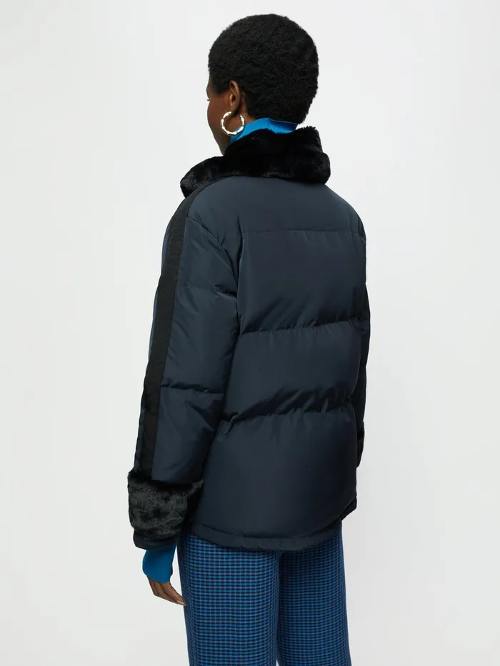Jigsaw Coats Women Eden Eco Down Puffer Blue