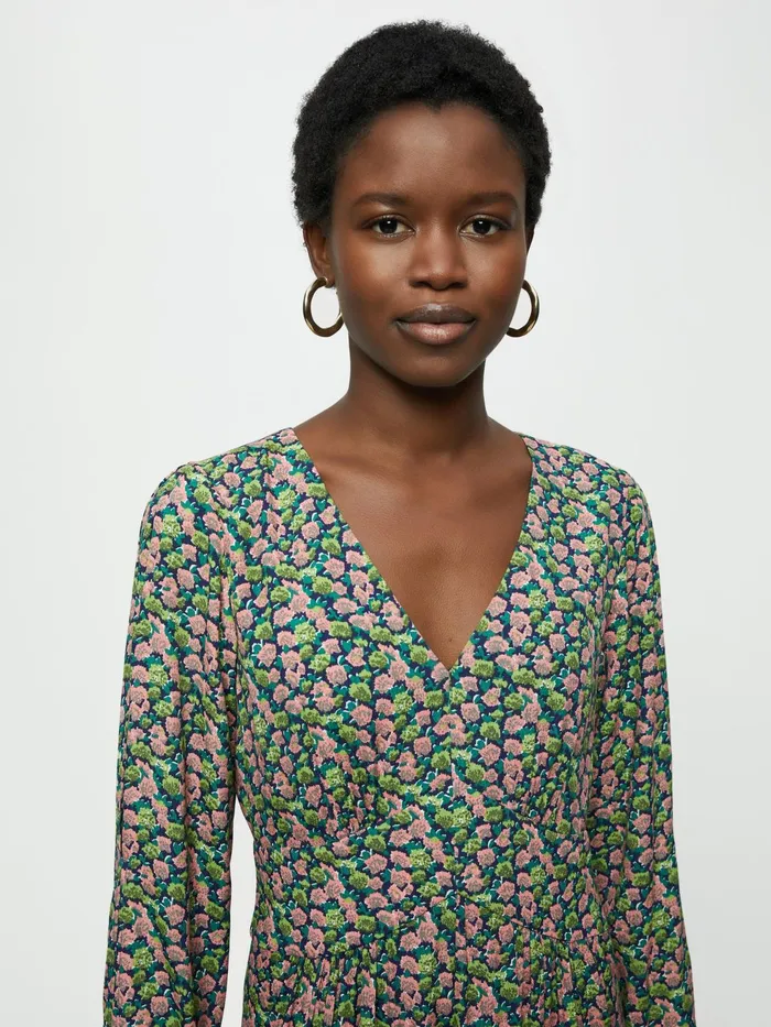 Jigsaw Dresses and Jumpsuits Women Hydrangea Midi Tea Dress Green