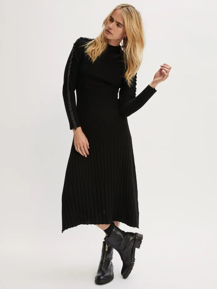 Jigsaw Dresses and Jumpsuits Women Merino Outline Maxi Dress Black