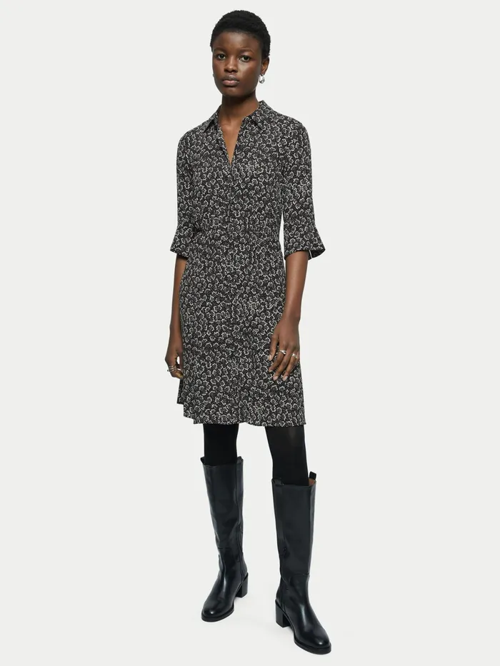 Jigsaw Dresses and Jumpsuits Women Star Leaf Short Dress Black