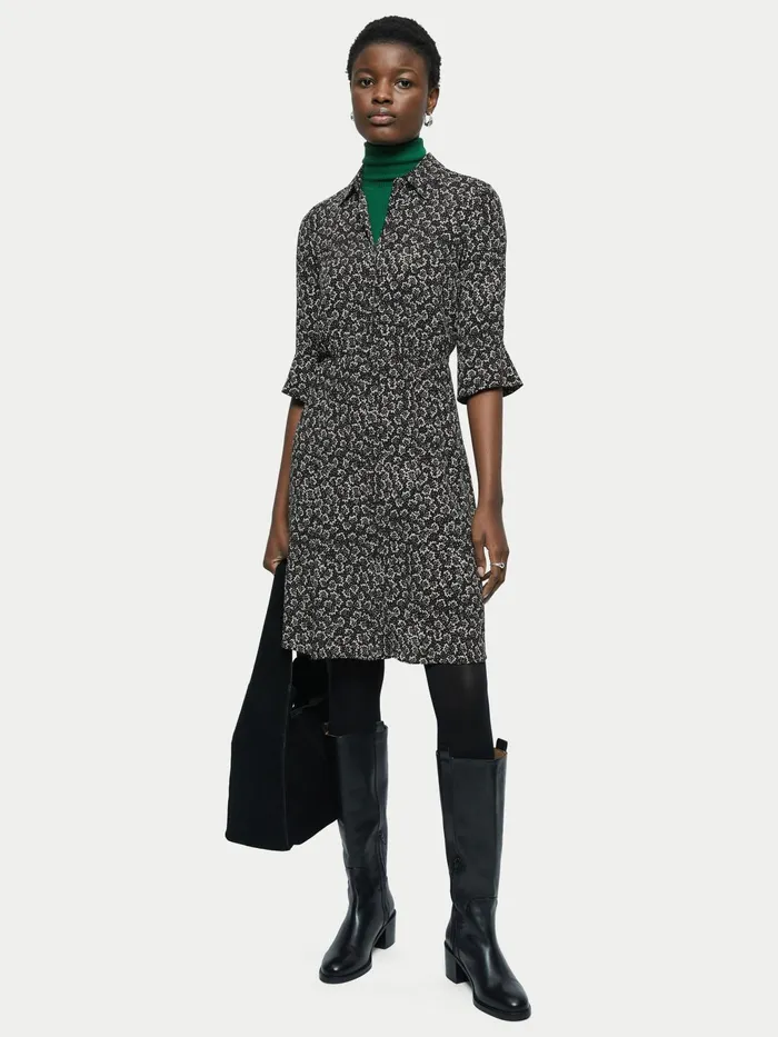 Jigsaw Dresses and Jumpsuits Women Star Leaf Short Dress Black