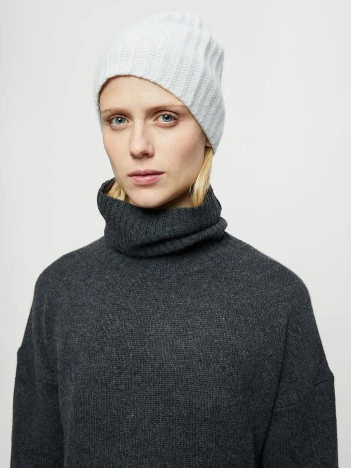 Jigsaw Hats and Gloves Women Cashmere Hat Grey