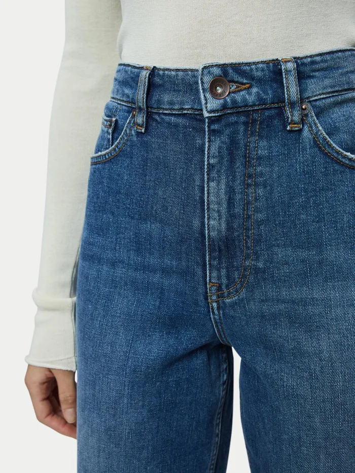 Jigsaw Jeans Women Balfour Long Wide Leg Jean Blue