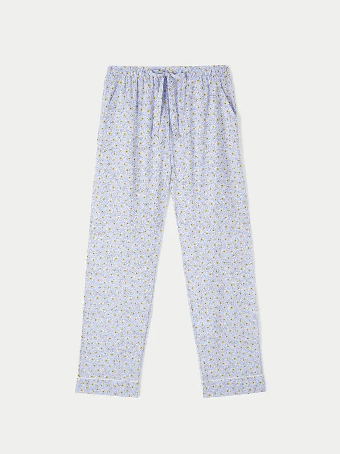 Jigsaw Pyjamas and Loungewear Women Cosmos Floral Pyjama Blue