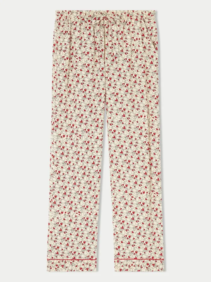 Jigsaw Pyjamas and Loungewear Women Valentine Pyjama Trouser Cream