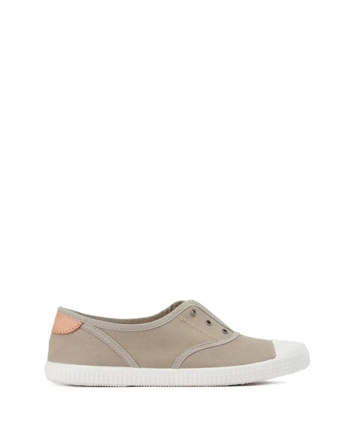 Jigsaw Shoes and Sandals Women Thea Canvas Plimsoll Cream