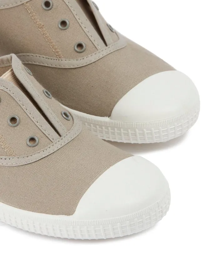 Jigsaw Shoes and Sandals Women Thea Canvas Plimsoll Cream