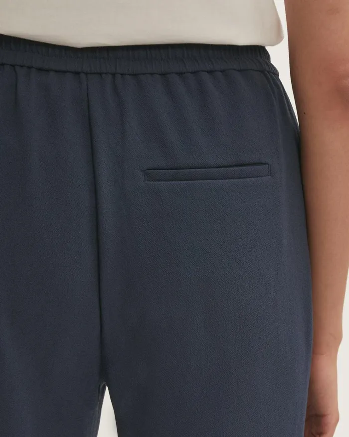 Jigsaw Trousers Women Tailored Jogger Blue