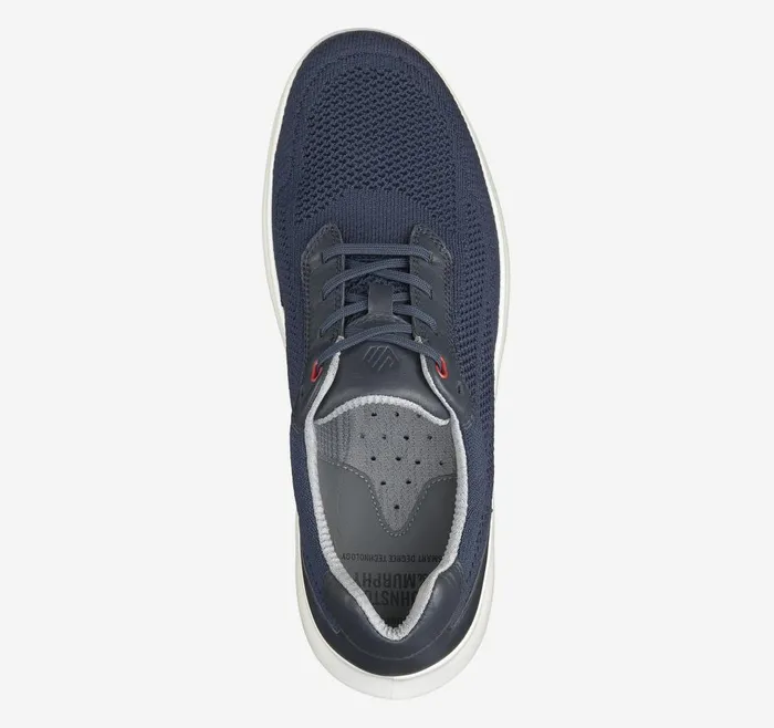 Johnston and Murphy Activate Knit Plain Toe Navy Knit Men Sneakers