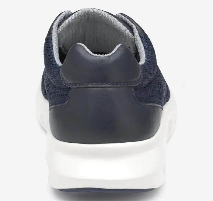 Johnston and Murphy Activate Knit Plain Toe Navy Knit Men Sneakers
