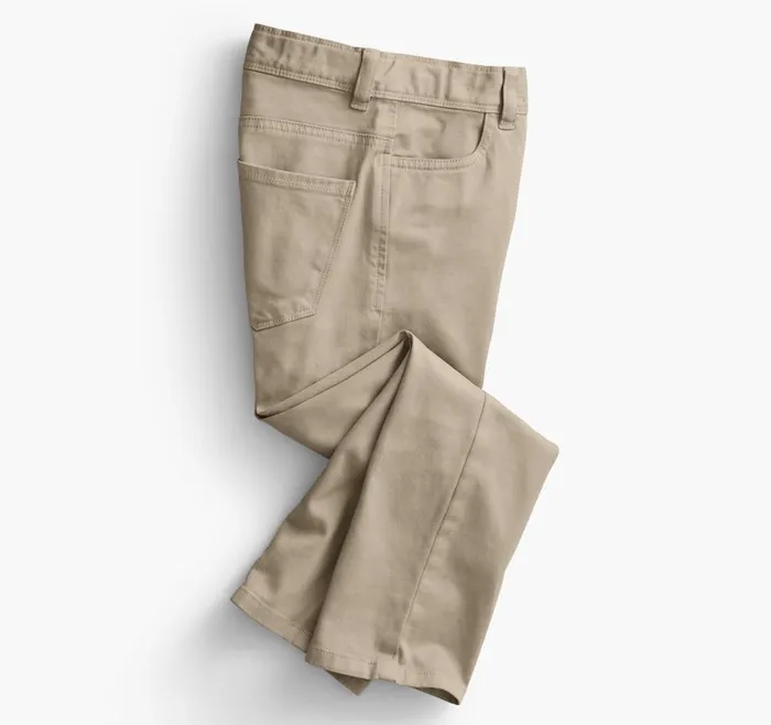 Johnston and Murphy Boys FivePocket Pants Khaki Boys Pants