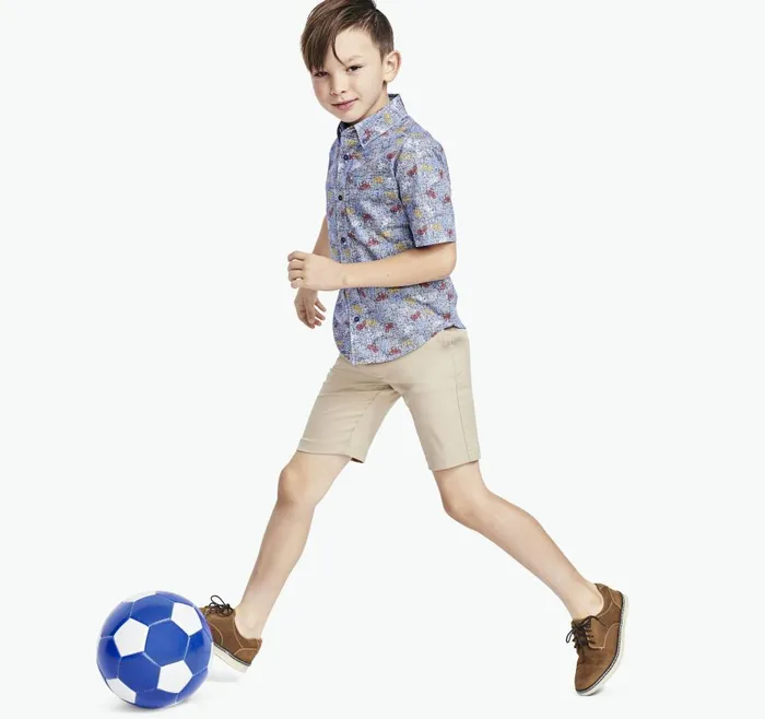 Johnston and Murphy Boys ShortSleeve Printed Shirt Bicycle Boys Shirts Johnston and Murphy Boys ShortSleeve Printed Shirt Bicycle Boys Shirts
