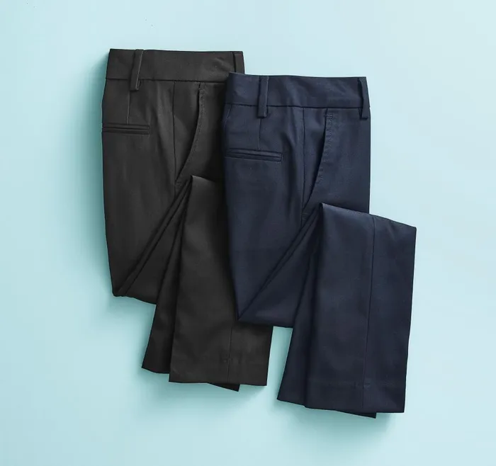 Johnston and Murphy Boys Woven Dress Pants Black Boys Pants Johnston and Murphy Boys Woven Dress Pants Black Boys Pants