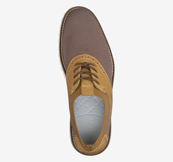 Johnston and Murphy Duncan Saddle Tan 2tone Men LaceUps Johnston and Murphy Duncan Saddle Tan 2tone Men LaceUps