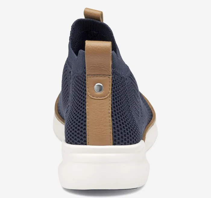 Johnston and Murphy Emery Knit Chelsea Boot Navy Knit Women Boots and Booties Johnston and Murphy Emery Knit Chelsea Boot Navy Knit Women Boots and Booties