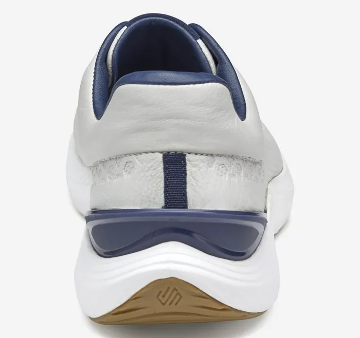Johnston and Murphy Gage UThroat White Italian Full Grain Men Sneakers